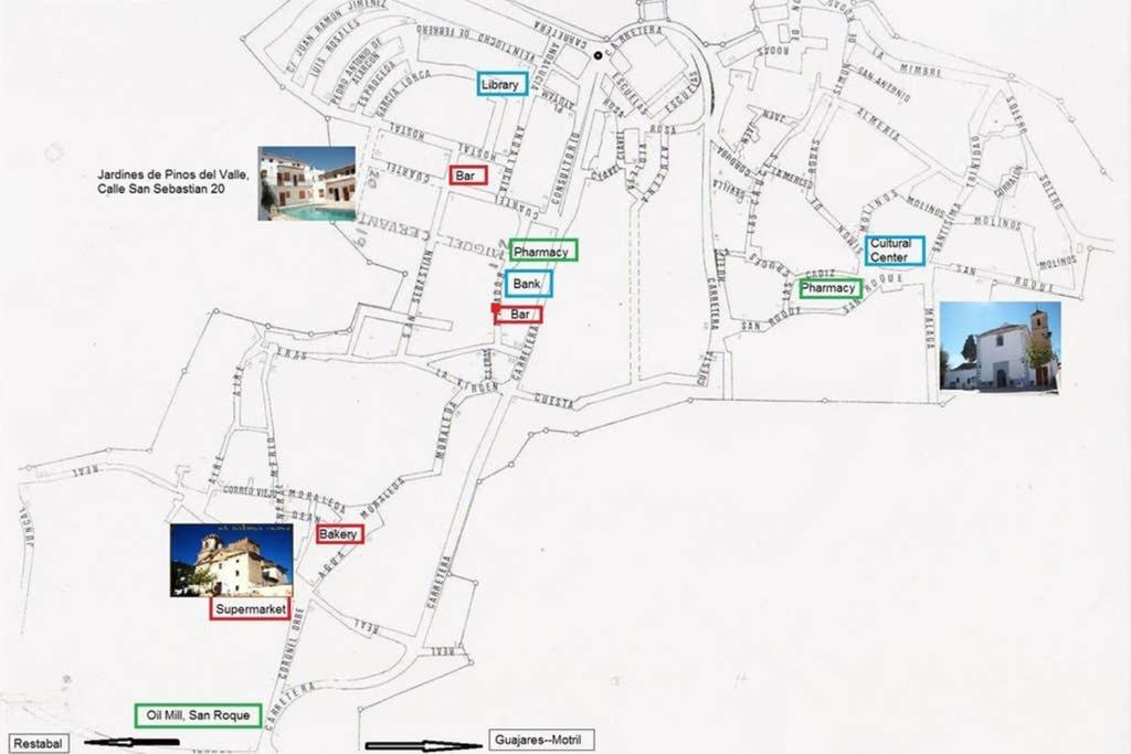 הוילה Pinos del Valle Casa San Sebastian מראה חיצוני תמונה